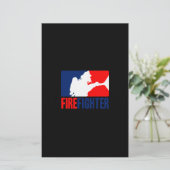 Die Feuerwehraktion Briefpapier (Stehend Vorderseite)