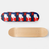 Die Feuerwehrmann-grafische Liga-Art Skateboard (Horizontal)
