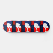Die Feuerwehrmann-grafische Liga-Art Skateboard (Horizontal)