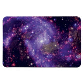 Die Feuerwerksgalaxie Weltraum-Foto Magnet (Horizontal)