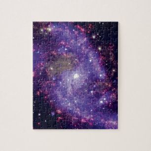 Die Feuerwerksgalaxie Weltraum-Foto Puzzle