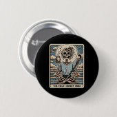 Die Field-Hockey-Mutter-Tarrot-Karte Button (Vorne & Hinten)