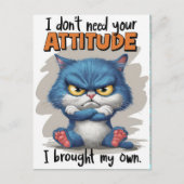 Die fiery Felines Defiant Declaration Postkarte (Vorderseite)