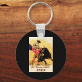 Die Fiesta de Toros in Spanien Schlüsselanhänger (Vorderseite)