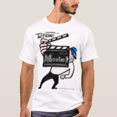 *Die Filme* Clapper Man T - Shirt (Vorderseite)