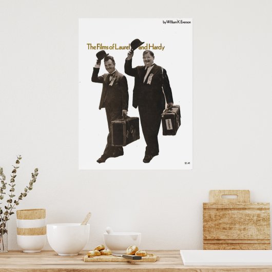 Die Filme Laurel und Hardy Poster (Küche)