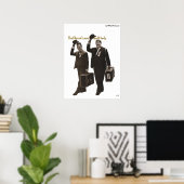 Die Filme Laurel und Hardy Poster (Heimbüro)