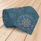 Die Filterluftwaffe Blue Manipur Mandala Krawatte