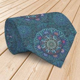 Die Filterluftwaffe Blue Manipur Mandala Krawatte