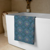 Die Filterluftwaffe Blue Manipur Mandala Strandtuch