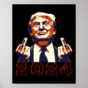 Die Finger-2024 Drehe vom Design ab Poster