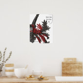 Die finstere Seite von Heraldry Poster (Küche)