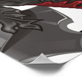Die finstere Seite von Heraldry Poster (Ecke)