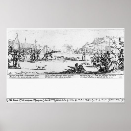 Die Firing Squad, Teller 12 Poster (Vorne)