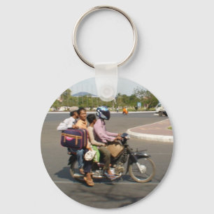 Die Firma vier Schlüsselanhänger