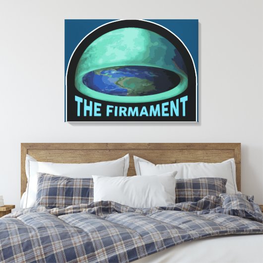 Die Firmament-Leinwand Leinwanddruck (Insitu (Schlafzimmer))