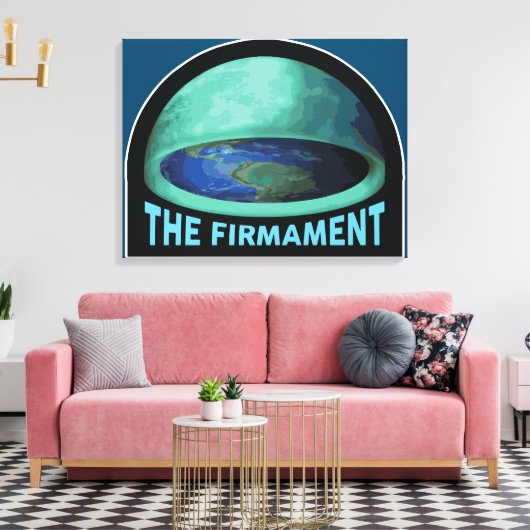 Die Firmament-Leinwand Leinwanddruck (Insitu (Wohnzimmer))