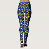 Die Fisch-Gewohnheits-Leggings der Frauen Leggings (Rückseite)