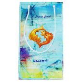 Die Fische fischen Kleine Geschenktüte (Vorderseite)