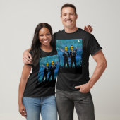 Die Fische in Schwarz T-Shirt (Unisex)