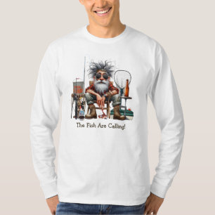 Die Fische rufen den Langschläfer-T - Shirt