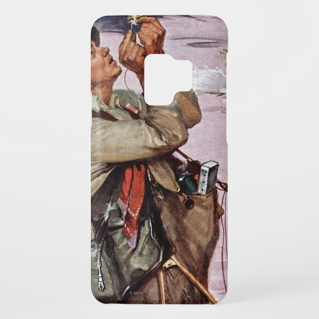 Die Fische springen Case-Mate Samsung Galaxy Hülle (Rückseite)