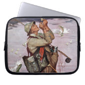 Die Fische springen Laptopschutzhülle (Vorderseite)