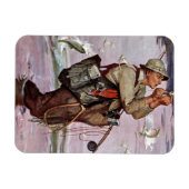 Die Fische springen Magnet (Horizontal)