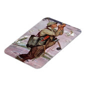 Die Fische springen Magnet (Linke Seite)