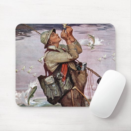 Die Fische springen Mousepad (Mit Mouse)