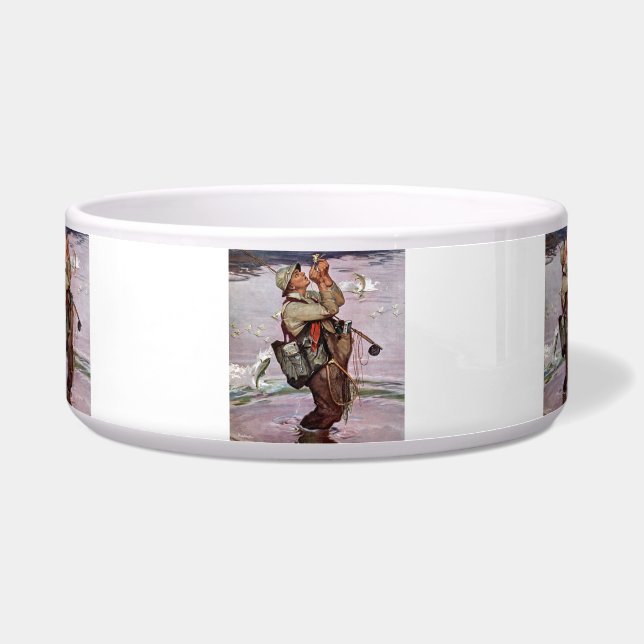 Die Fische springen Napf (Vorderseite)