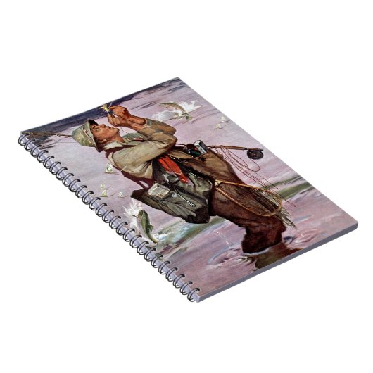 Die Fische springen Notizblock (Rechte Seite)