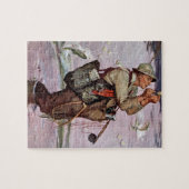 Die Fische springen Puzzle (Horizontal)