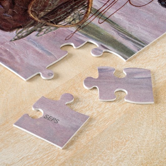 Die Fische springen Puzzle (Seite)