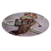 Die Fische springen Schneidebrett (Ecke)