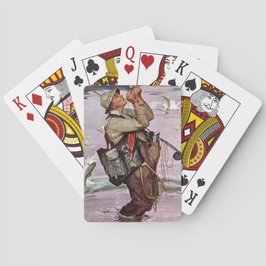 Die Fische springen Spielkarten (Rückseite)