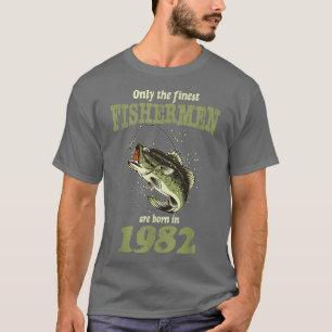 Die Fischerei am 40. Geburtstag ist Geboren in  T-Shirt