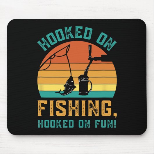 Die Fischerei auf der Sonnenseite Mousepad (Vorne)