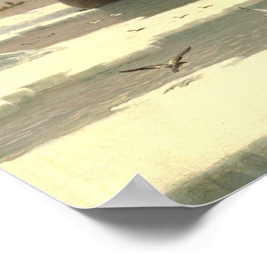 Die Fischerei im nördlichen Wal - John Ward Fine A Poster (Ecke)