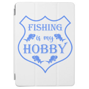 Die Fischerei ist mein Hobby-Schild-Zitat auf Wapp iPad Air Hülle