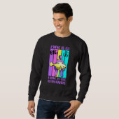Die Fischerei ist so groß, dass ich beide Hände be Sweatshirt (Vorne ganz)