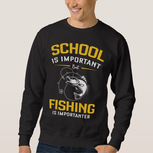 Die Fischerei ist wichtig Sweatshirt (Vorderseite)