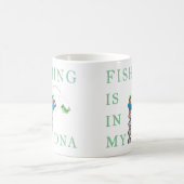 Die Fischerei liegt in meiner DNA Kaffeetasse (Mittel)
