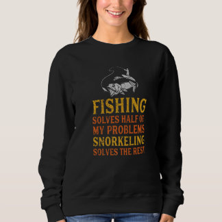 Die Fischerei löst die Hälfte meiner Probleme beim Sweatshirt