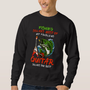 Die Fischerei löst die meisten meiner Probleme, di Sweatshirt