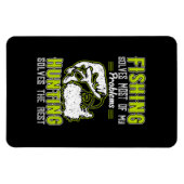 Die Fischerei löst die meisten meiner Probleme Magnet (Horizontal)