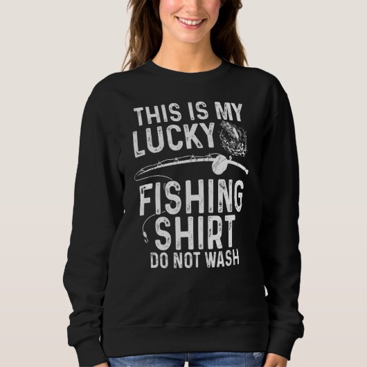 Die Fischerei scheut Männer nicht aus dem Fischen Sweatshirt (Vorderseite)
