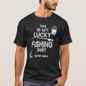 Die Fischerei scheut Männer nicht aus dem Fischen T-Shirt (Vorderseite)