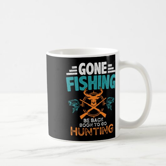 Die Fischerei wird bald auf die Jagd 2 Kaffeetasse (Rechts)
