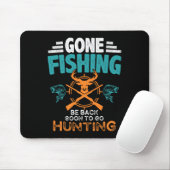 Die Fischerei wird bald auf die Jagd 2 Mousepad (Mit Mouse)